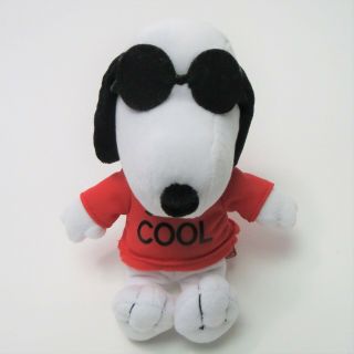 2015 Just Play Peanuts Snoopy Joe Cool Stuffed Plush Animal 8 "