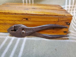 Antique Ford Scroll Pliers.  Model 