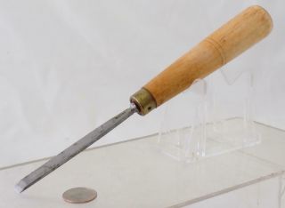 Dastra German Made Wood Carving Chisel 1 Sweep 1/4 " Cut 7.  5 " Long