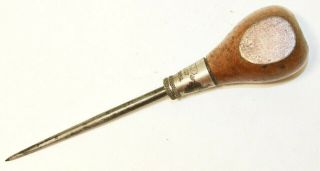 Stanley (notched Rectangle) No.  117 Scratch Awl - Hole Starter / Hand Tool