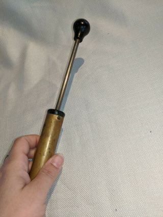 Antique COLEMAN Brass Hand Pump 7 
