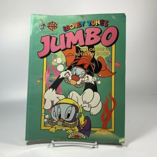 Vintage Looney Tunes Jumbo Coloring Book Landoll 