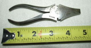 4 1/2 " Cronk Duckbill Barbed Wire Fencing Or Electrical Pliers - 2 Wire Cutters