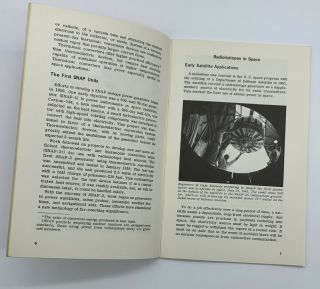 Vintage Booklet Power from Radioisotopes US Atomic Energy Commission 1966 2