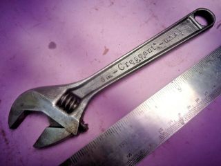 Crescent - Crestoloy,  8 Inch Adjustable Wrench,  Vintage_se - 37