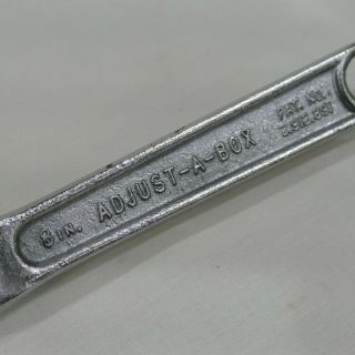 Vintage Adjust - A - Box Wrench 8 