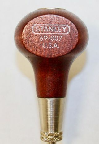 Stanley (notched Rectangle) No.  69 - 007 Scratch Awl - Hole Starter / Hand Tool