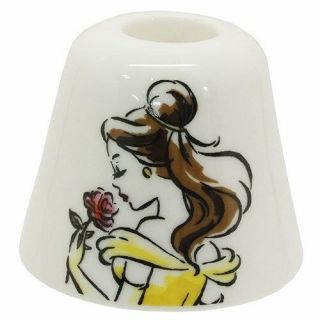 Disney Beauty And The Beast Belle Porcelain Toothbrush Stand Holder Pen Japan