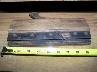 Very Old Molding Plane Stamped Bensen & Crannell,  Albany