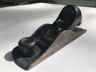 VINTAGE STANLEY S.  W.  No 220 BLOCK WOOD PLANE,  MADE IN USA 2