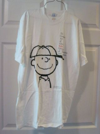 Snoopy / Peanuts Minnesota Art Museum Charlie Brown Size M With Tags