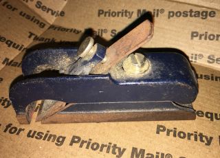 Vintage Stanley Bull Nose Rabbet Plane Hand Tool Wow Old Shop Craft