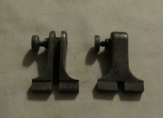 Vintage Pair L.  S.  S.  No 111 Stair Rafter Gauge Clamp Tools Vintage Tools