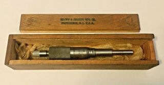 Vintage 1950 ' s Brown & Sharpe Micrometer Head No.  294,  Beauty 2