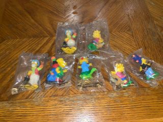 The Simpsons Go Camping Complete Set /5pc Burger King Plus Extra