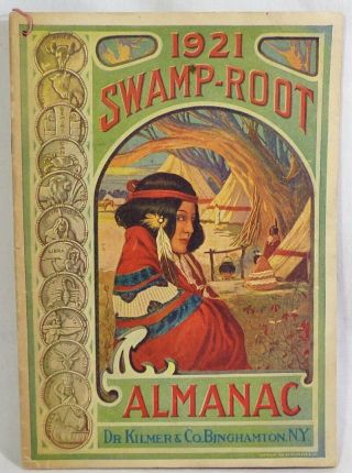1921 Swamp - Root Almanac Dr Kilmer & Co Binghamton Ny