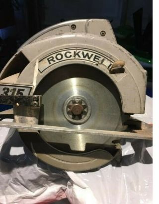 Vintage Rockwell Model 315 7 1/4” Circular Saw