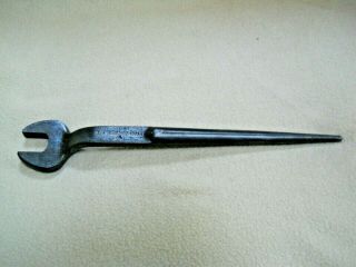 Vintage Williams 3/4 Inch Spud Wrench 1904 A / Usa