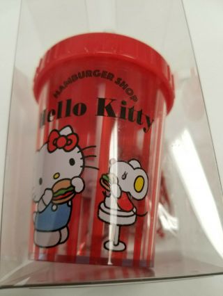 Sanrio Hello Kitty Cup Paper Clip Holder With Magnet Dispenser