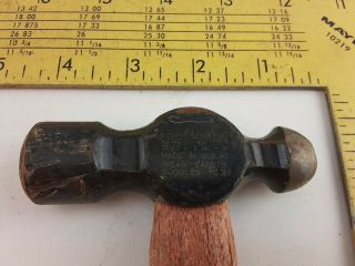 Vintage Craftsman 8 oz Ball Pein Peen Hammer Model 38463 2