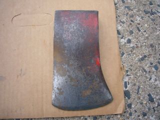 Vintage Axe Ax Head Weighs 3 1/2 Lbs.  Dont Know Brand Good Shape 12 Pics