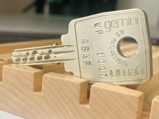 Kaba Lori Gemini High Security Key Locksport Dimple Lock