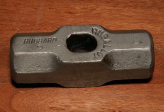Hubbard Huballoy 2 Lb Sledge Hammer Head Blacksmith Machinist Engineer J&l Read