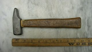 Vintage 1lb.  0.  5 Cross Peen Hammer,  3 - 11/16 " Head,  Very Good Overall,  L@@k