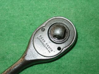 Vintage Proto Tools No.  5249 = 3/8 " Drive Ratchet Made In Usa