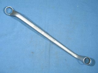 Vintage Williams No.  8727 5/8 " X 9/16 " 12 - Pt Double Box End Offset Wrench Usa
