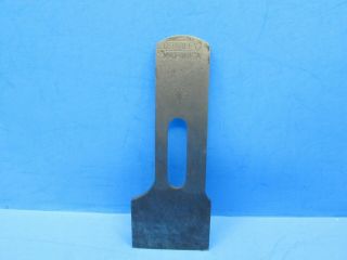 Parts - Iron Blade Cutter For Stanley 78 Wood Rabbet Plane W/ Notches