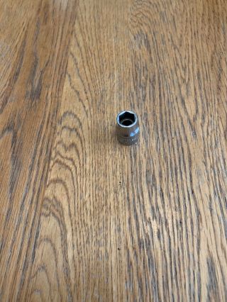 Snap On Tools 10mm Shallow Metric Socket,  3/8 " Drive,  6 Point,  Part Fsm101
