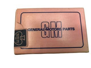 Vintage Gm General Motors Parts Advertising U.  S.  Playing Card Co.  Deck V7