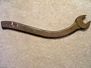 Vintage J.  H.  Williams Diamond W Logo Open End S - Curved Wrench Drop Forged 1/2