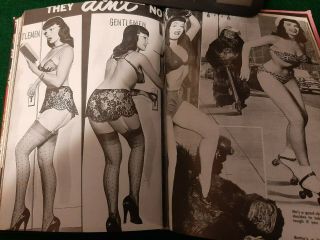 PIN - UPS BY TASCHEN SOFT COVER BOOK - BETTY PAGE - GIRLIE MAGAZINES 3