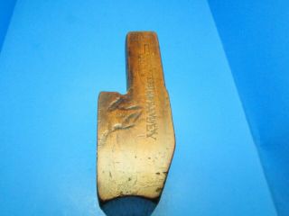 Varvill & Son York England 12 Hollow Wood Molding Moulding Plane