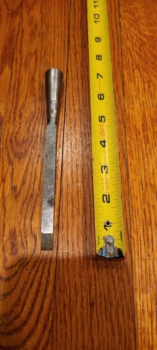 Vintage Ps & W Co Pexto 3/8  Timber Framing Socket Chisel No 1 Extra