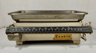 Vintage Exakta Scale - 10kg Sliding Weight - Hammelmann - Werk - Made In Germany