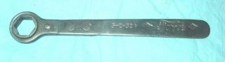 Ford Wrench: Vintage 6 Point Ratchet 5 - Z - 324