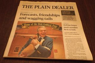Dick Goddard Obituary Cleveland Plain Dealer Newspaper Aug 5 2020