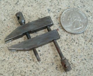 L.  S.  Starrett 161 - A - A Mini Usa Made Parallel Machinist Clamp Tiny Tool Modified