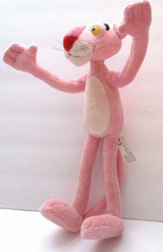 Metro - Goldwyn - Mayer 2008 Aurora Vintage Pink Panther Plush Toy Bendable Poseable
