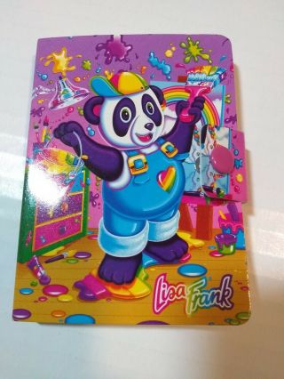 Vintage Lisa Frank Snap Notepad Painter Panda 3x4 Inches