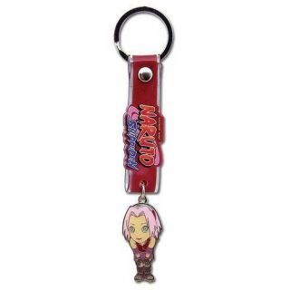 Naruto Shippuden: Chibi Sakura Metal Key Chain By Ge Animation