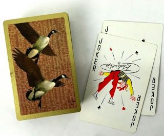 Brown & Bigelow Playing Cards Redislip Canadian Geese