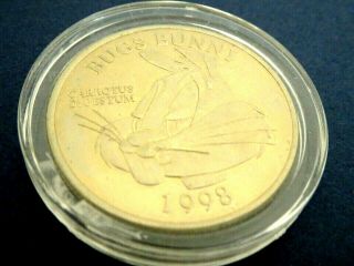 Looney Tunes Warner Bros Studio Store 1998 Bugs Bunny Coin That 