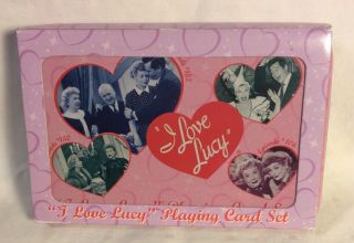 I Love Lucy Collector Tin Double Deck Playing Cards