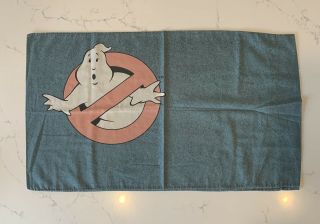 Vtg The Ghostbusters Cartoon Tv Show Columbia Pictures Bedding Pillow Case