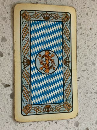 VINTAGE HUNGARIAN - GERMAN PLAYING CARDS • DECK OF 32 in PLASTIC CASE • SCHMID 3