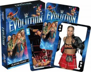 Playing Card - Wwe - Evolution Divas Licensed 52623